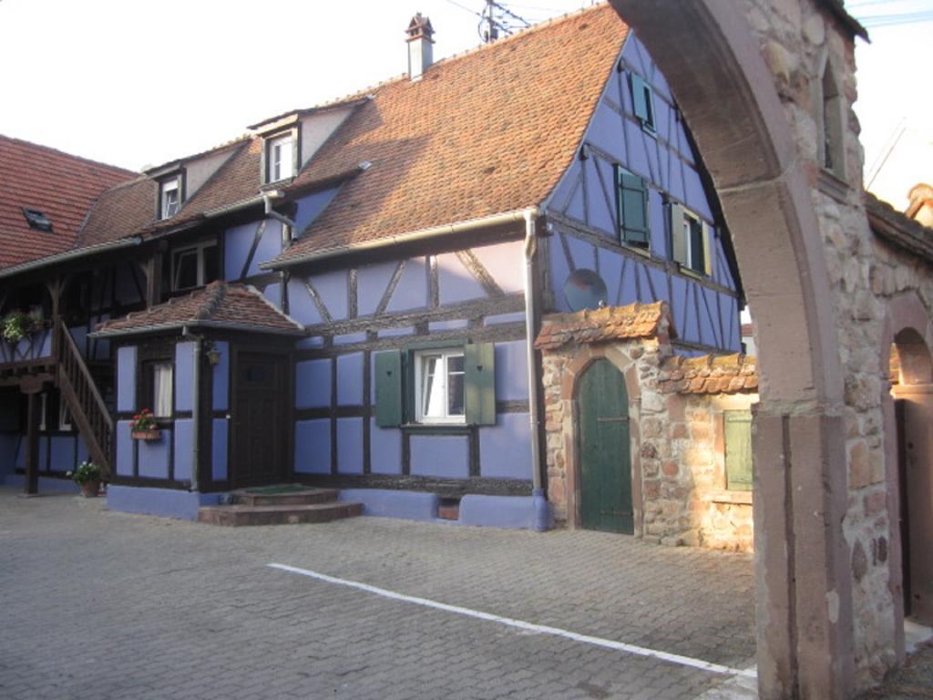 Gite Marcel Et Marianne Jardin Et Parking Privatifs Ebersheim Exterior foto