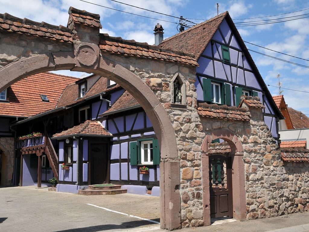 Gite Marcel Et Marianne Jardin Et Parking Privatifs Ebersheim Exterior foto